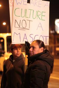 A.I.M. Protest Against Use of Native Mascots in Minneapolis
